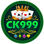 “CK999 Game APK logo featuring playing cards, dice, and crown design”